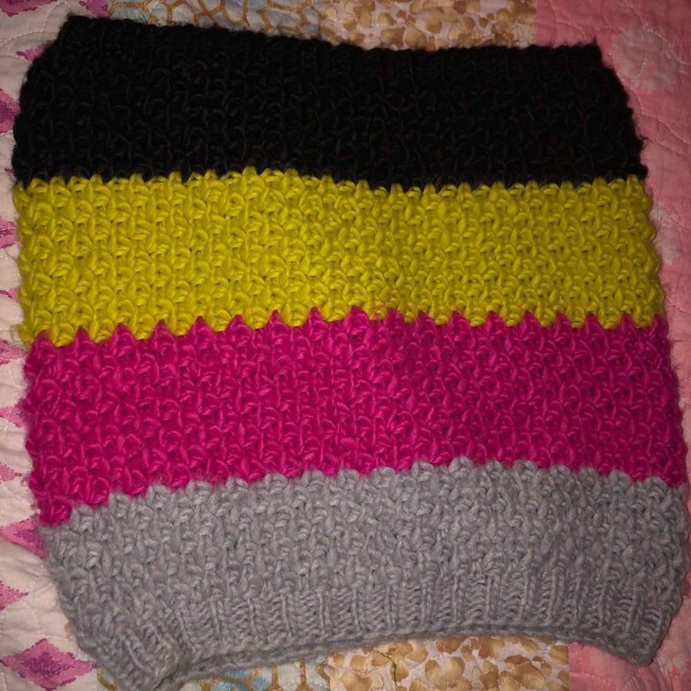 chunky infinity scarf